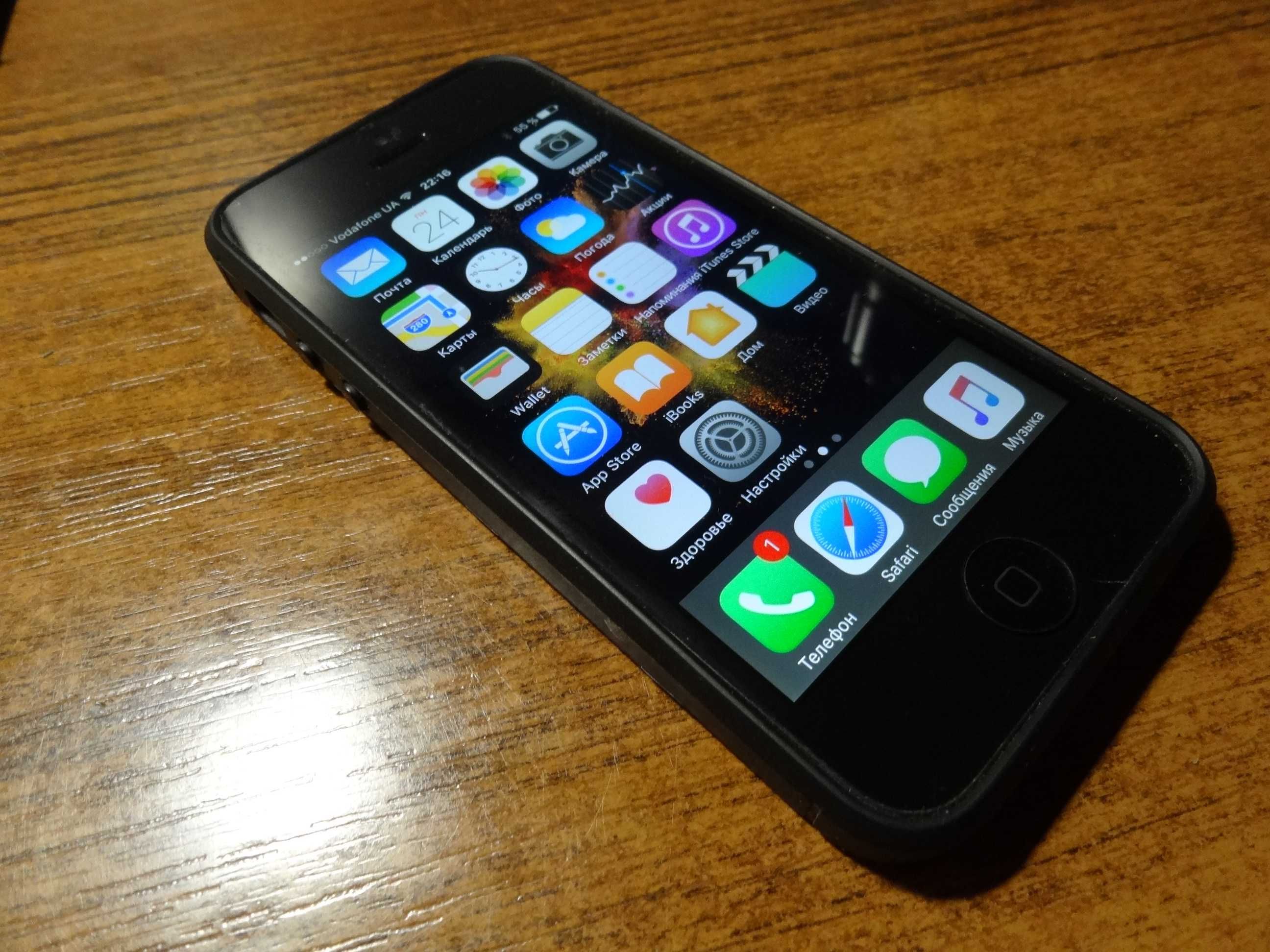 Apple iPhone 5 A1428 iCloud -чистый Аккумулятор новый  2010 мА\ч