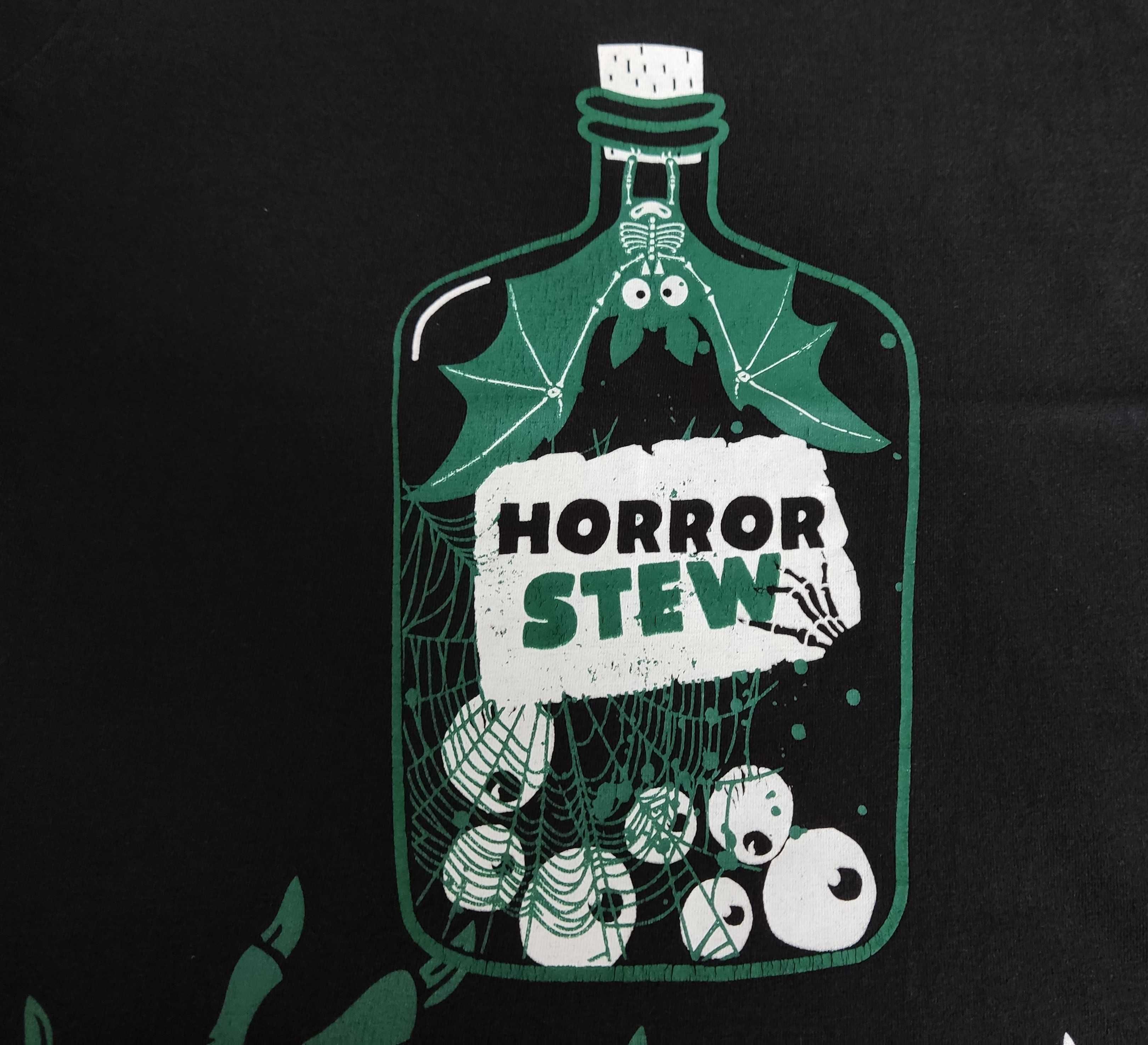 bluzka r.140 czarna Halloween Horror z Smyk Cool Club