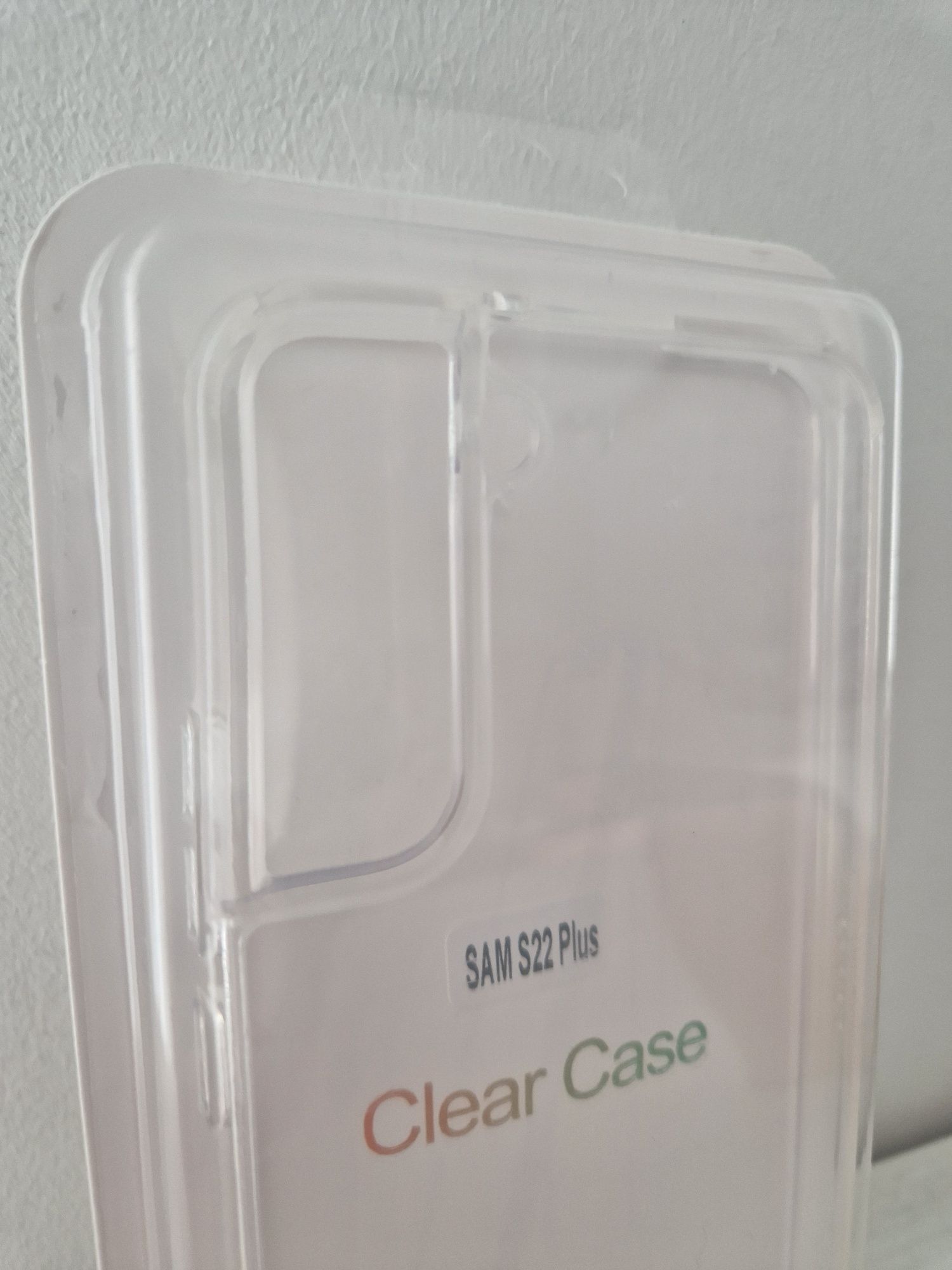 Clear Case do Samsung Galaxy S22 Plus Przezroczysty