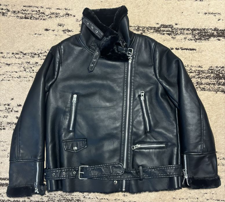 Дублёнка зимняя авиатор