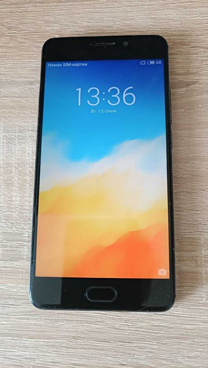 Meizu M6 Note 3/16 Gb + чехол