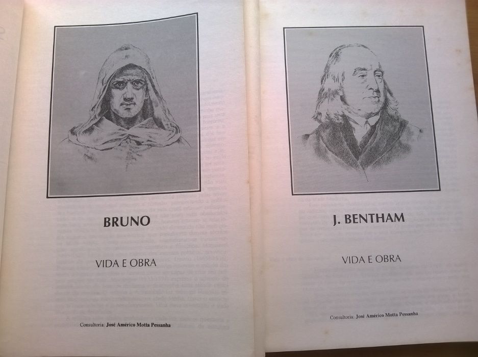 Os Pensadores (Giordano Bruno e Giambattista Vico e outros)