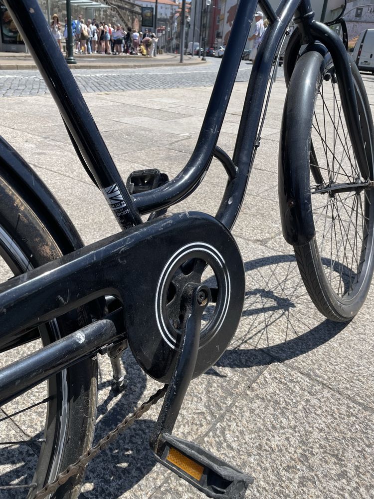 Bicicleta Pasteleira Preta