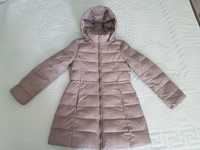 Пуховик пальто Bennetton для девочки 8-9 лет. Рост 140 см