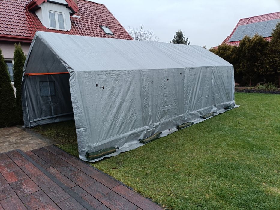 Namiot całoroczny 4x8 metrów