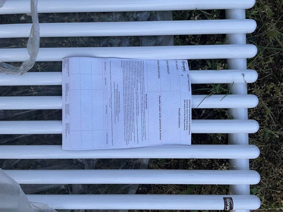 grzejnik dekoracyjny Gorgiel Cezar AD1 140x40 NOWY