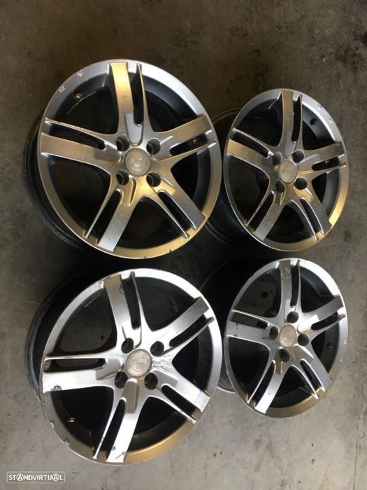 4 jantes vw polo impecáveis - entrega grátis