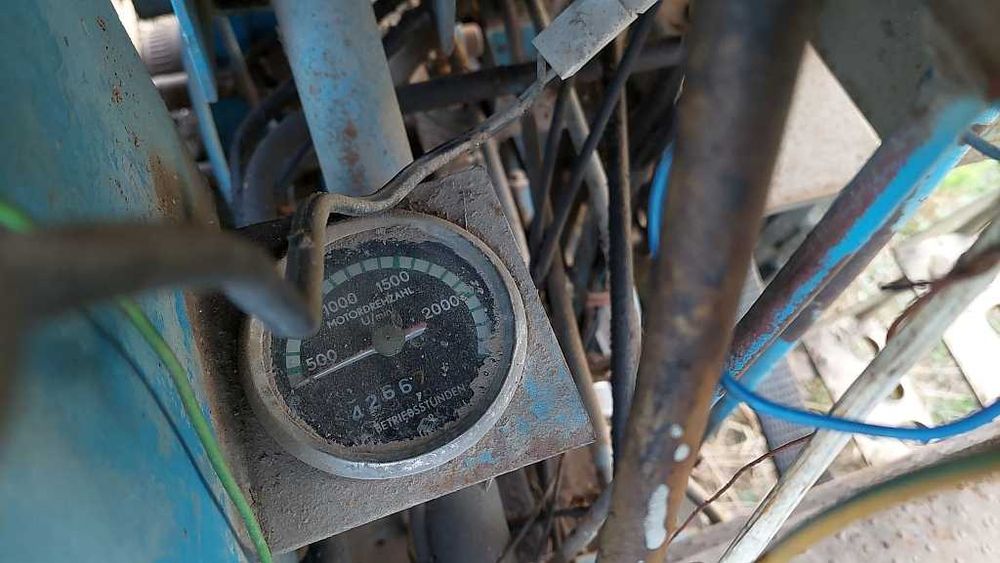 Silnik Fortschritt IFA 6 170KM kombajn zbożowy sieczkarnia rozrusznik