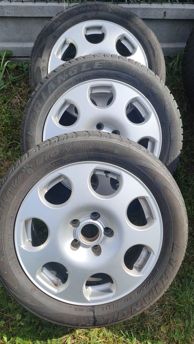 Alufelgi 5x112 16" z oponami zimowymi