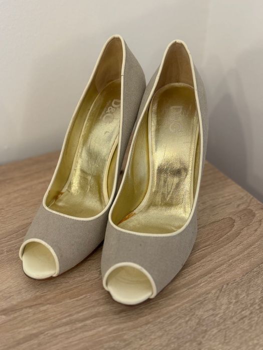 Czółenka obcasy Dolce&Gabbana D&G