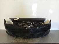 + ZDERZAK PRZÓD PRZEDNI OPEL ASTRA J 4 IV Z22C CZARNY HALOGENY