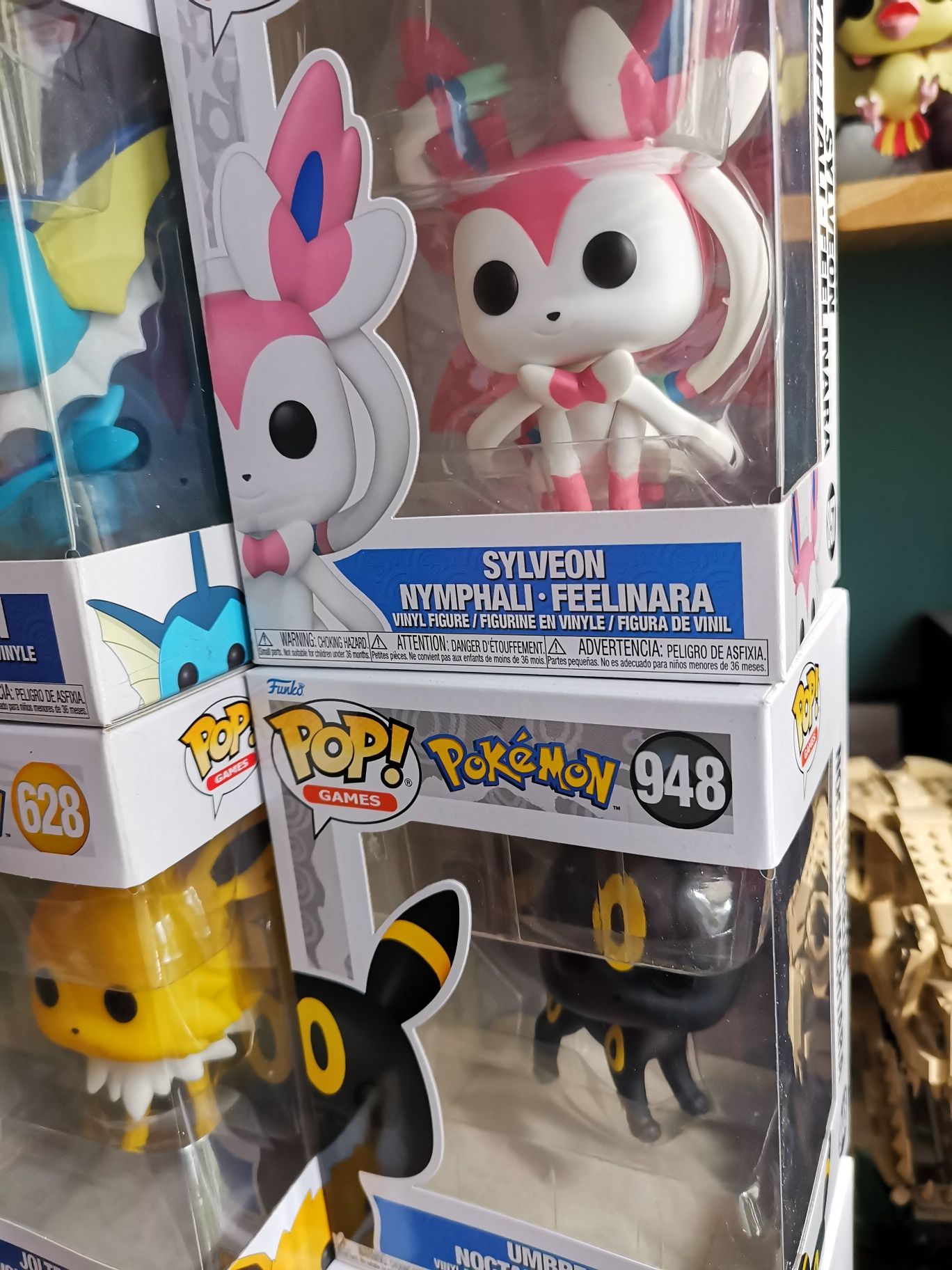 Zestaw FUNKO POP Eevee i ewolucje