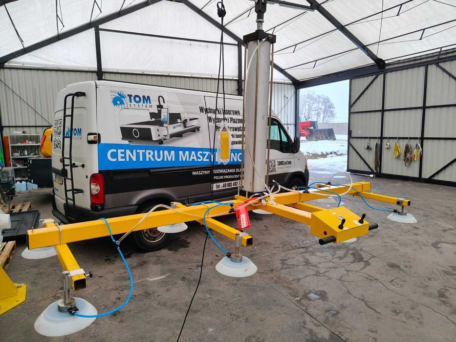 Chwytak próżniowy do płyt, blachy - 500kg