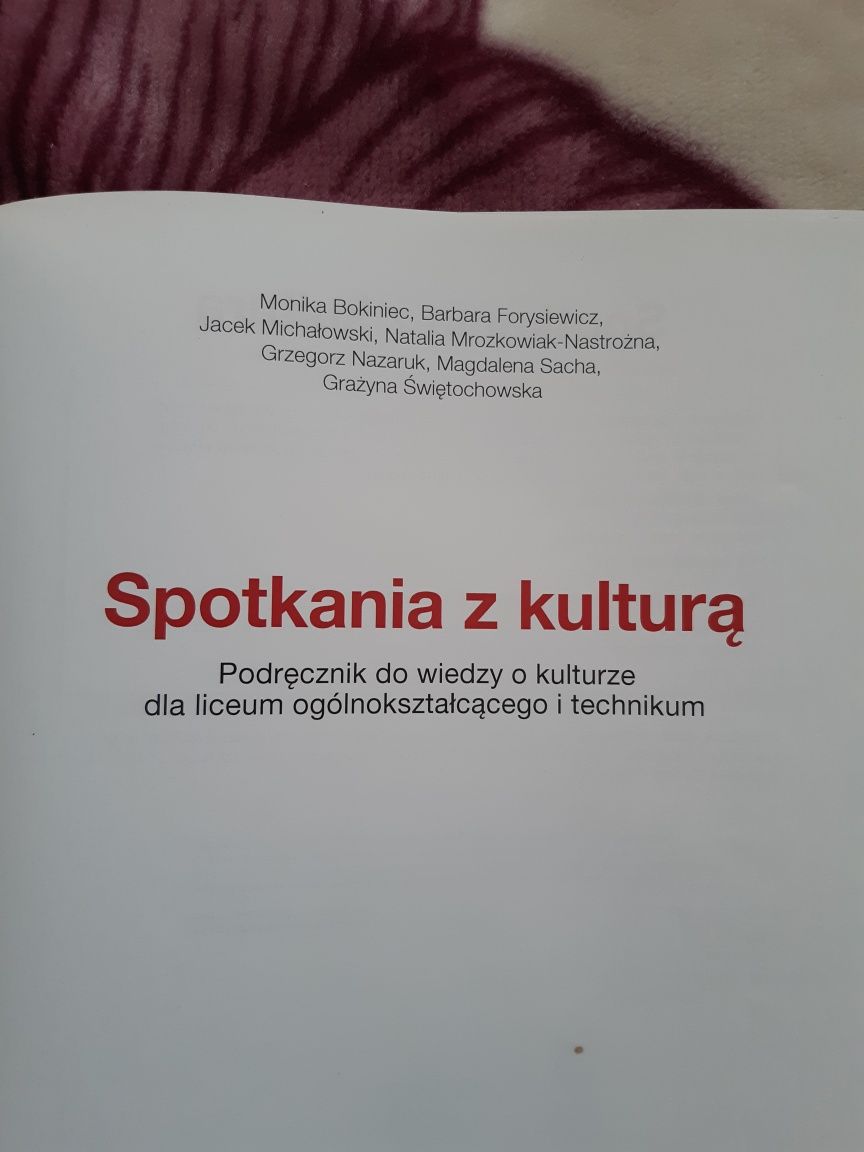 Podręcznik do wiedzy o kulturze Spotkania z kulturą nowa era