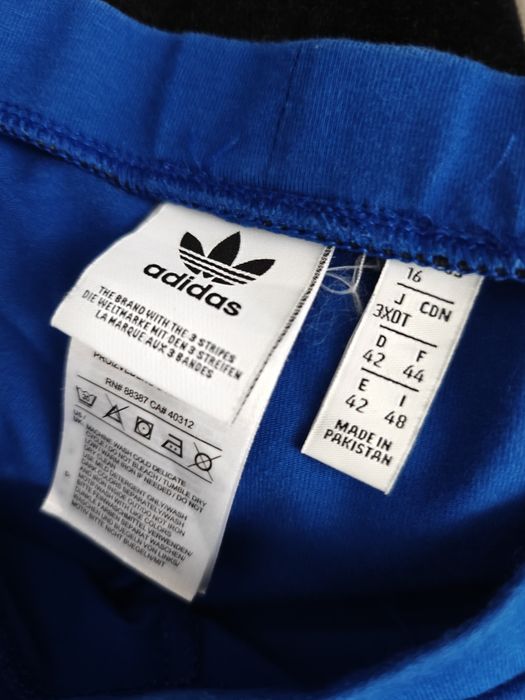 Adidas legginsy sportowe damskie długie bawełniane