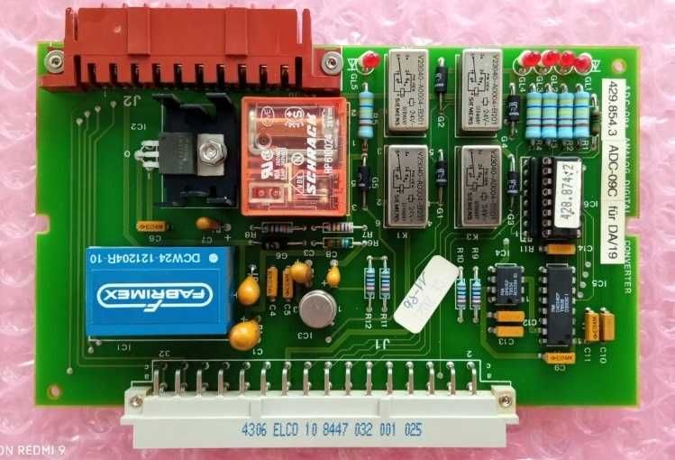 Плата ADC-09 C. Agie № 429.854.3