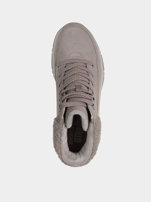 Оригінальні бежеві черевики skechers / жіночі черевики skechers