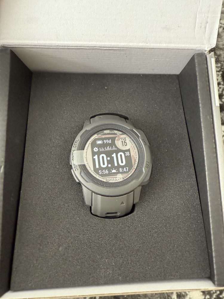 Смарт-годинник Garmin Instinct 2s Solar Graphite