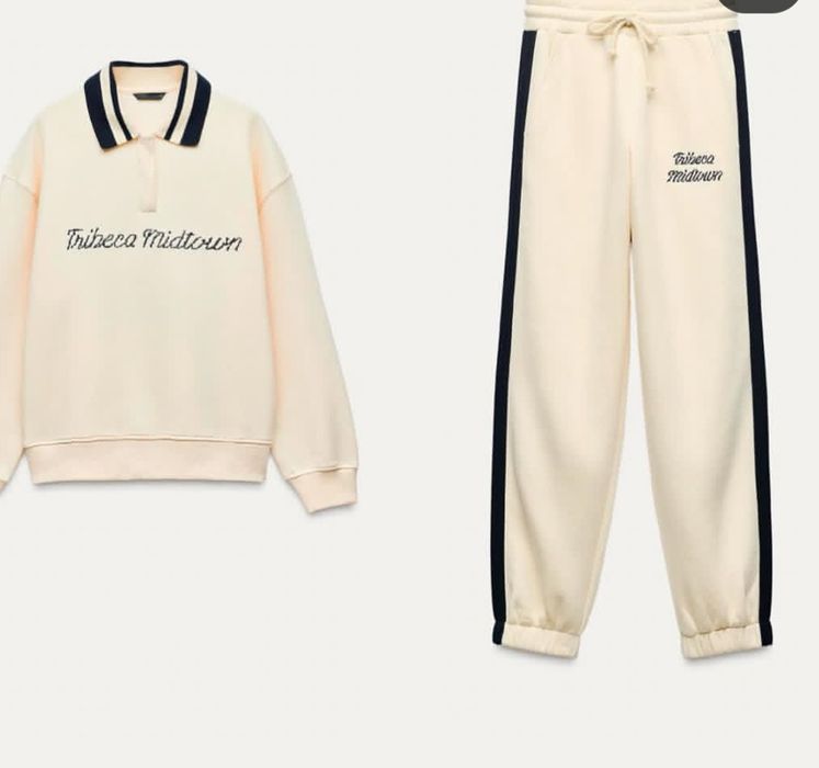 Zara спортивные штаны