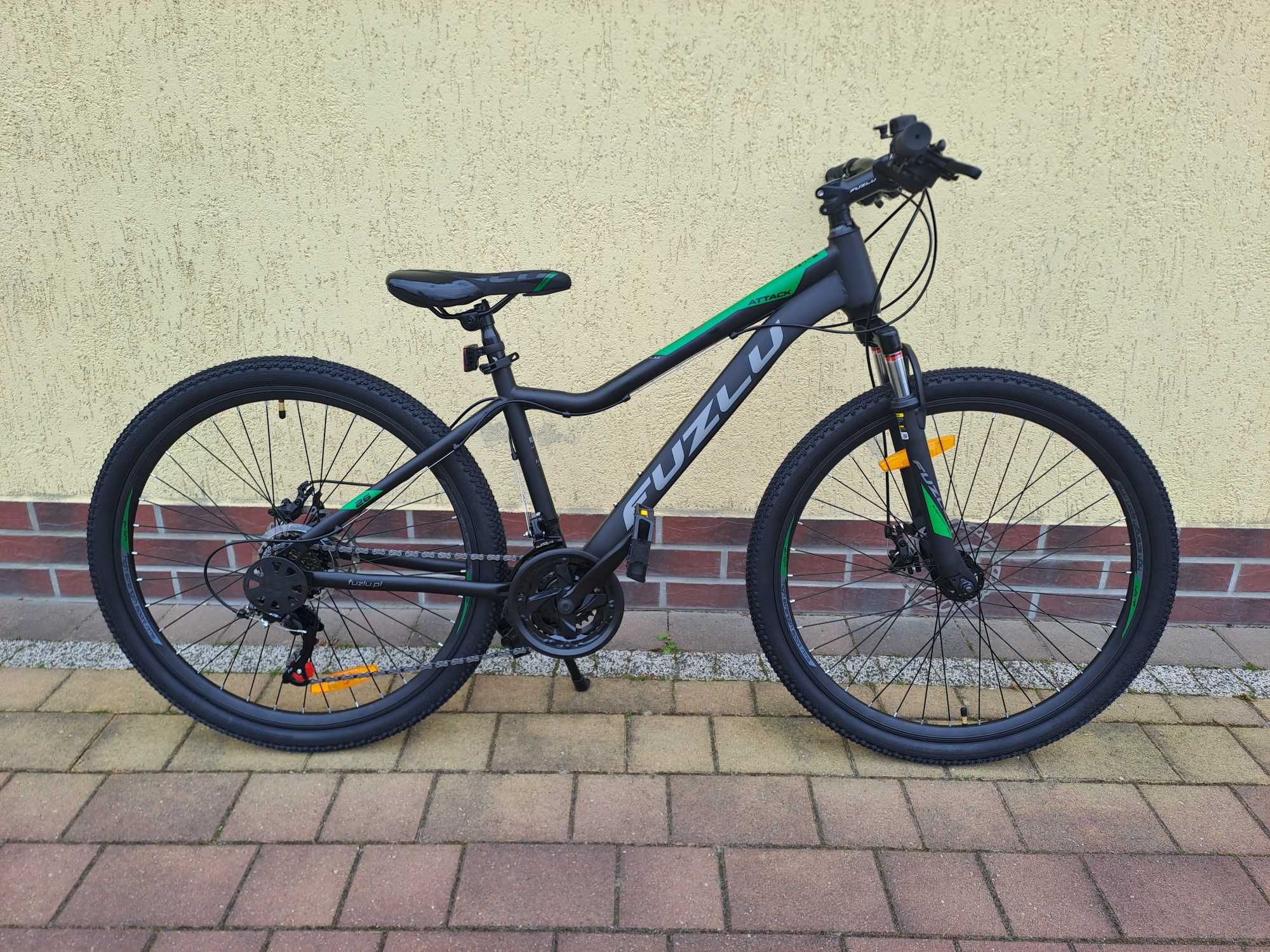 Nowy rower MTB, Fuzlu Attack, młodzieżowy/koła 26"/Gwarancja