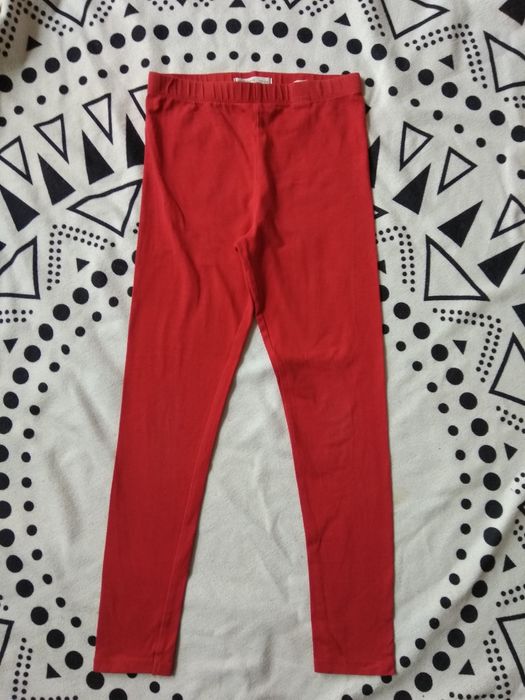 Czerwone legginsy 122 Sinsay