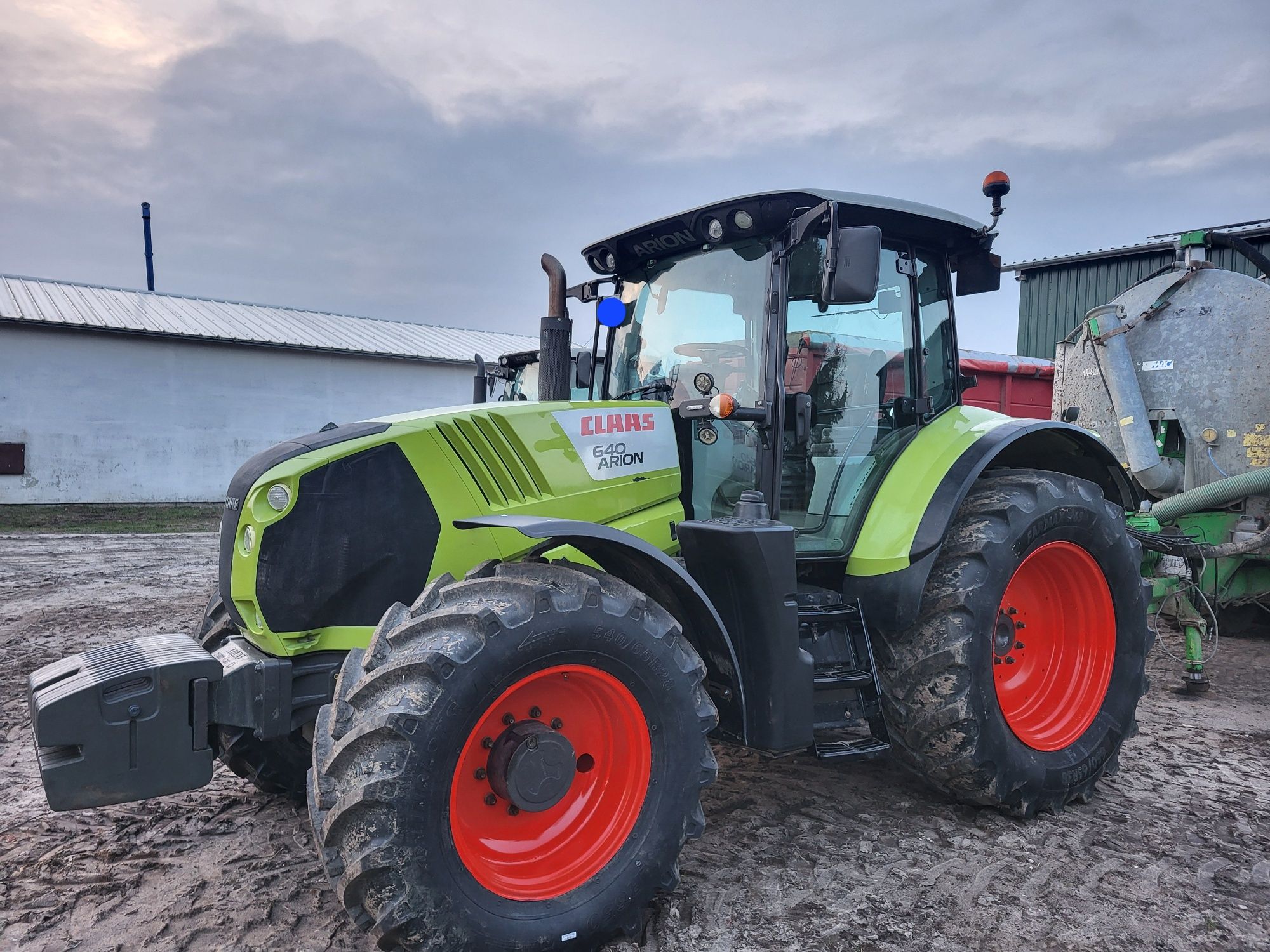 Claas arion 640 skrzynia 50 pneumatyka