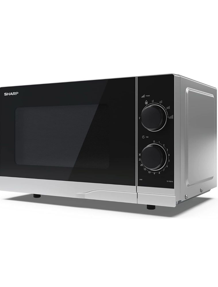 Kuchenka mikrofalowa SHARP YC-PS201AES 700W pojemnosc 20 litrow
