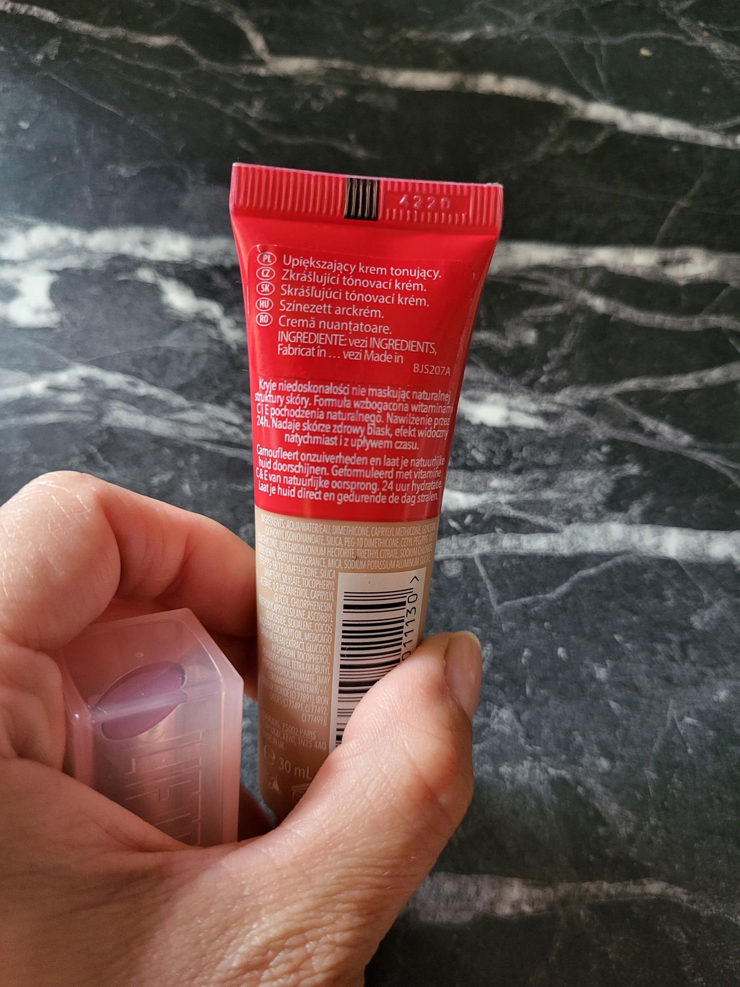 Pomadka maybelline,  krem bourjois