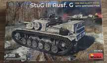 Miniart StuG III Ausf. G 1/35 zimowe gąsienice