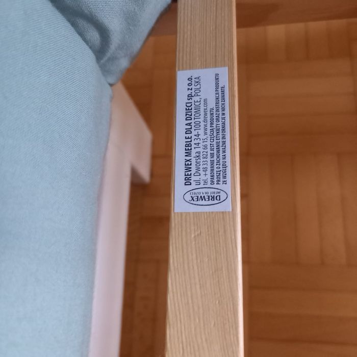 Łóżeczko dziecięce 120x60 Drewex