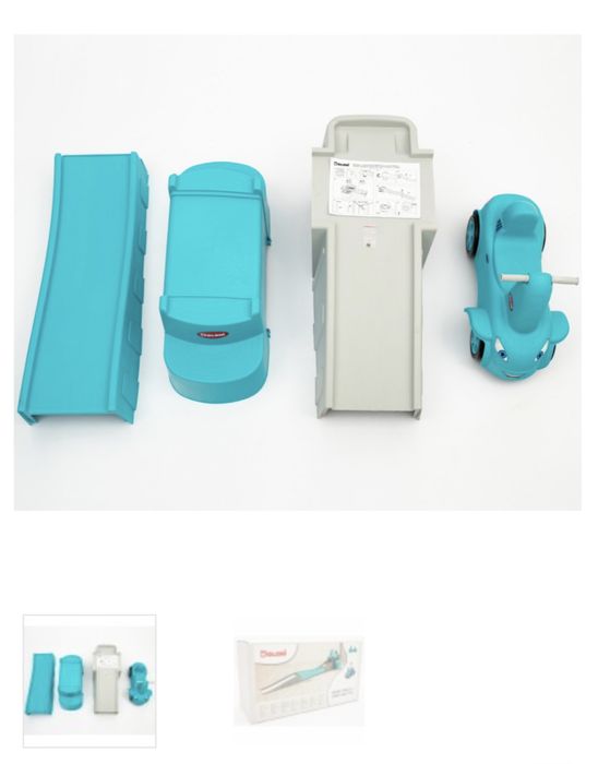 Толокар с горкой , горка, толокар, мотоцикл