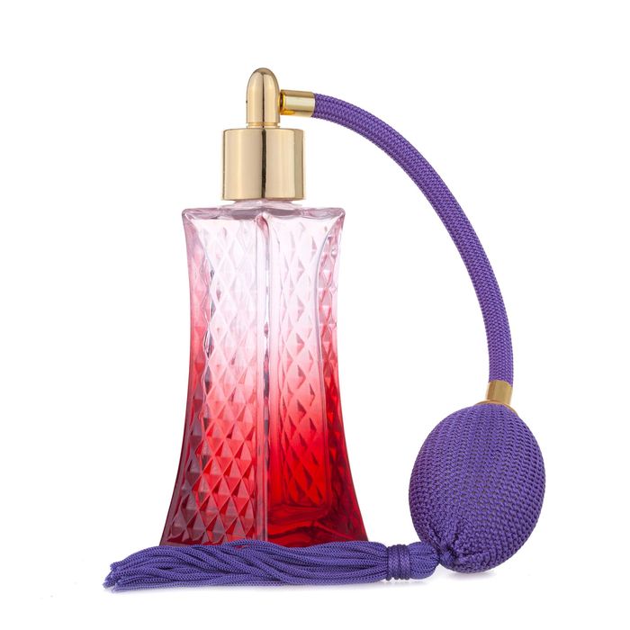 Butelka Flakon na perfumy z pompką - 30 ml! CZERWONA!