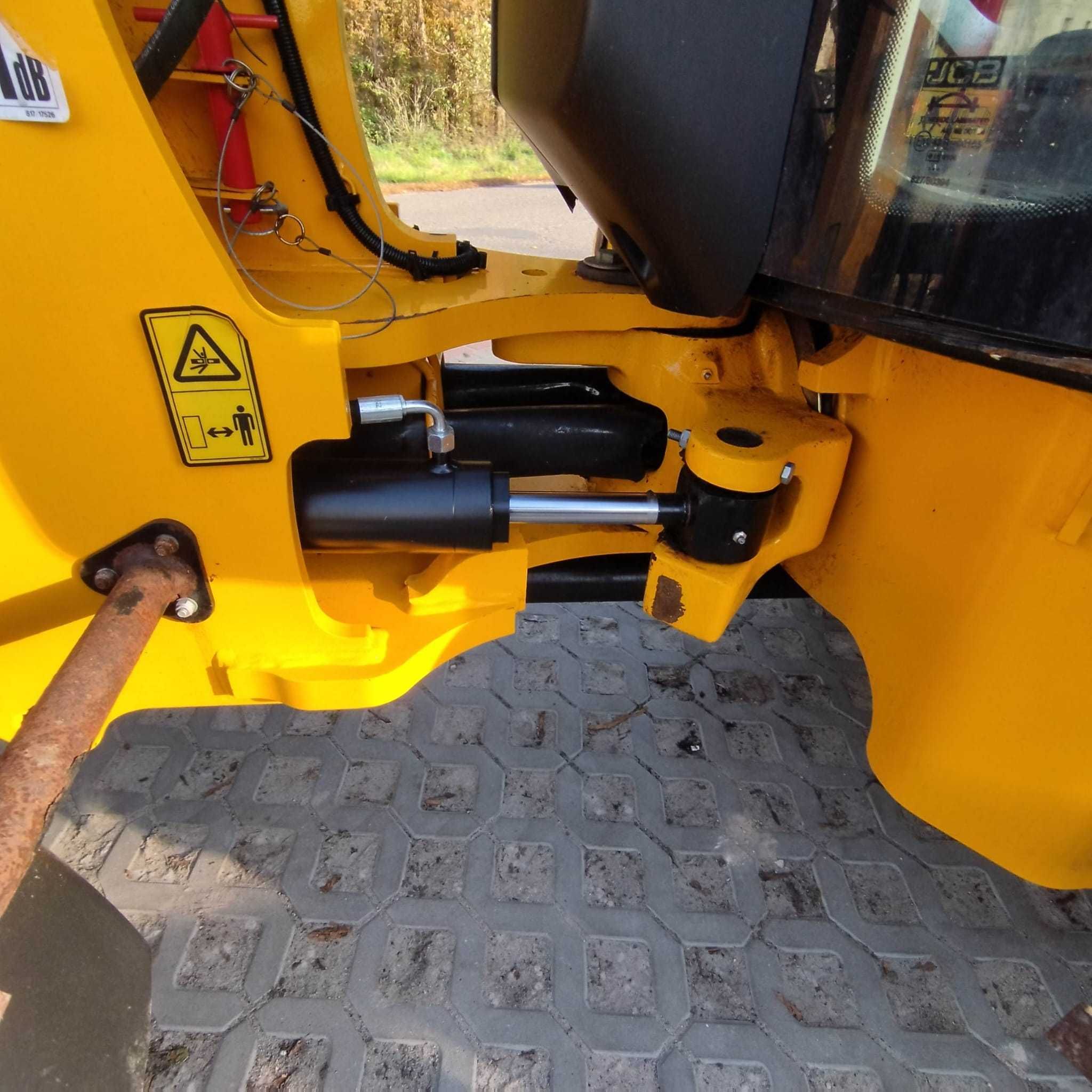 Ładowarka przegubowa JCB 407 kołowa 2021r Cat Volvo Schaffer Weidemann