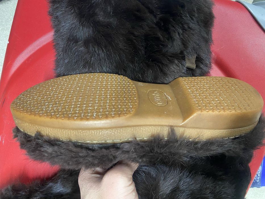 Чоботи натуральне хутро