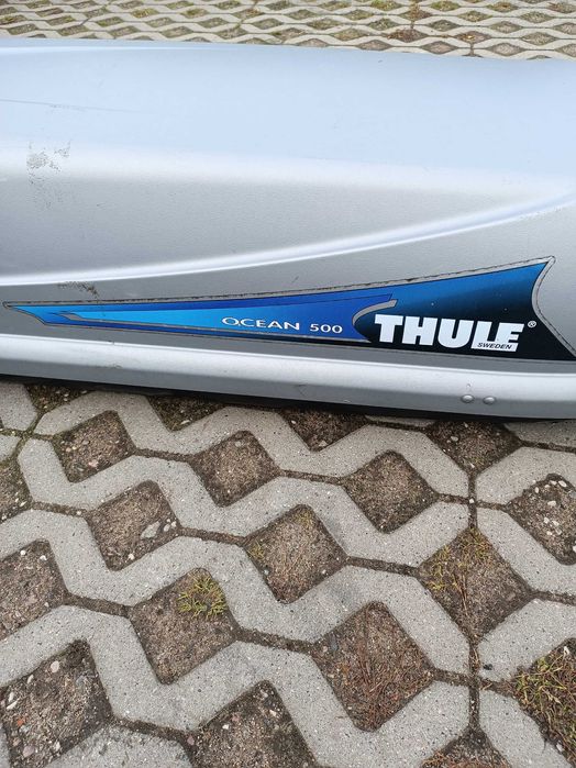 box dachowy thule ocean 500 bagażnik trumna