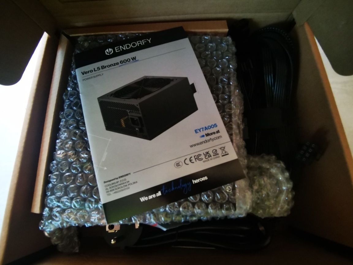 Блок живлення Endorfy Vero L5 Bronze 600W