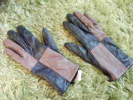 Rękawiczki skórzane damskie