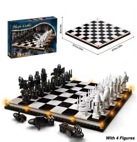 Конструктор Harry Potter Wizard's Chess схожий на Lego 876 деталей