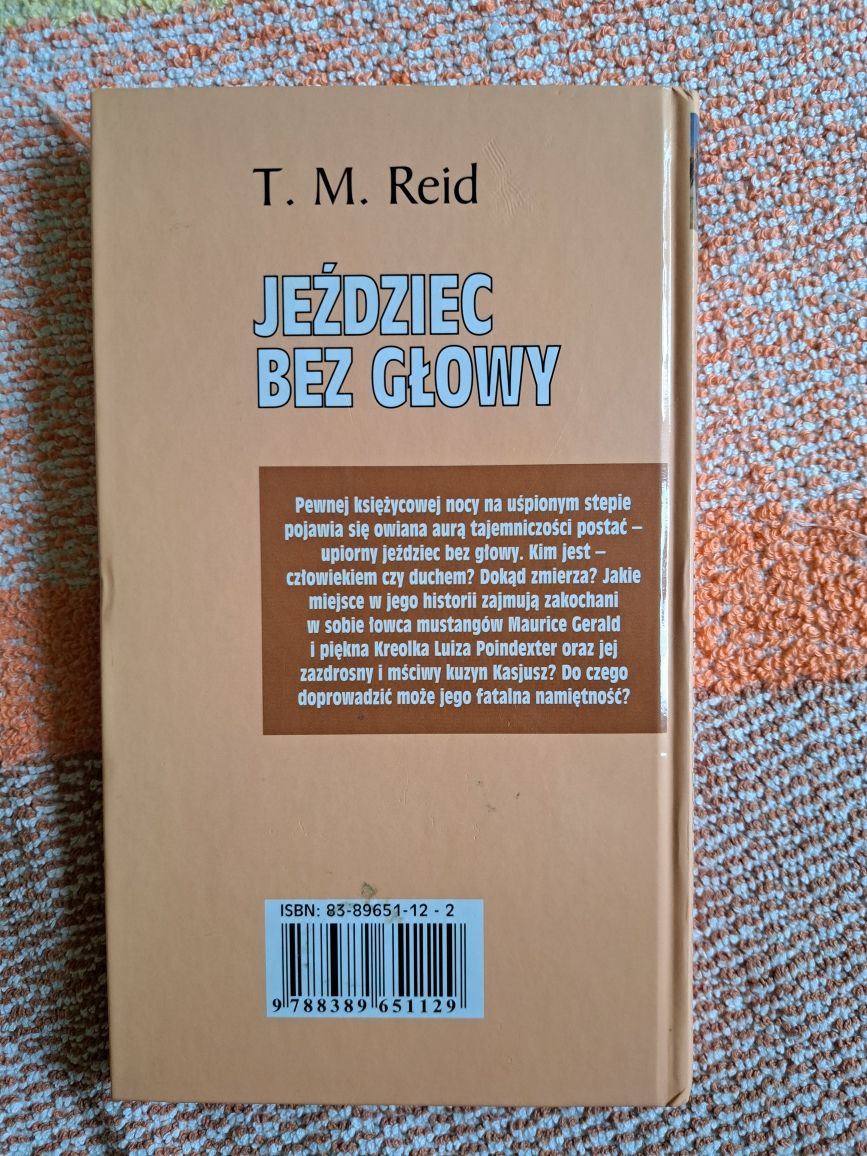 Książka Jeździec bez głowy TM Reid