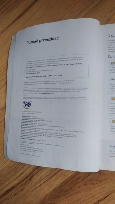 Poznać przeszłość 2, zakres podstawowy, Nowa Era