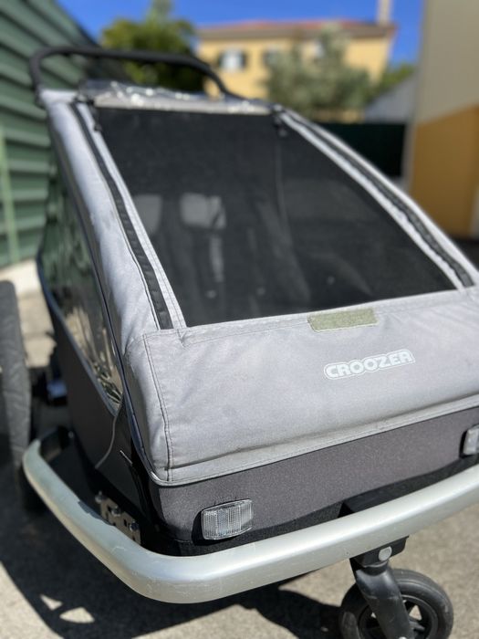 Croozer Kid Keeke 2 (2020) Reboque Bicicleta/Carrinho Criança c NOVO