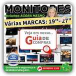 Monitores 19">27" marcas HP, Dell, Lenovo, Samsung, Philips.. DESDE: