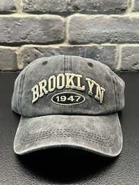 Nowa czarna czapka z daszkiem Brooklyn unisex