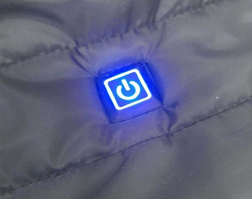 USB Тепла жилетка с подогревом 46-48 размер працює від павербанку