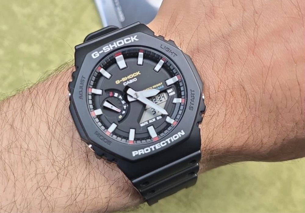 Оригинальные мужские часы Casio G-Shock GA-2100RL-1A.