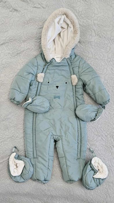 Kombinezon zimowy chłopięcy r.80cm