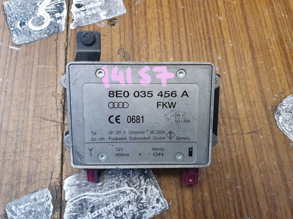 Wzmacniacz 8E0035456A 8E0035456B 8E0035456C Moduł Antenowy Telefonu Audi A4 S4 B6 B7 S6 A6 C6