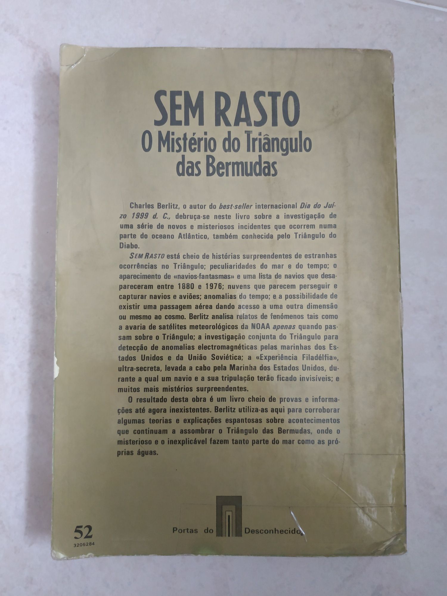 Sem Rasto, O Mistério do Triângulo das Bermudas - Charles Berlitz