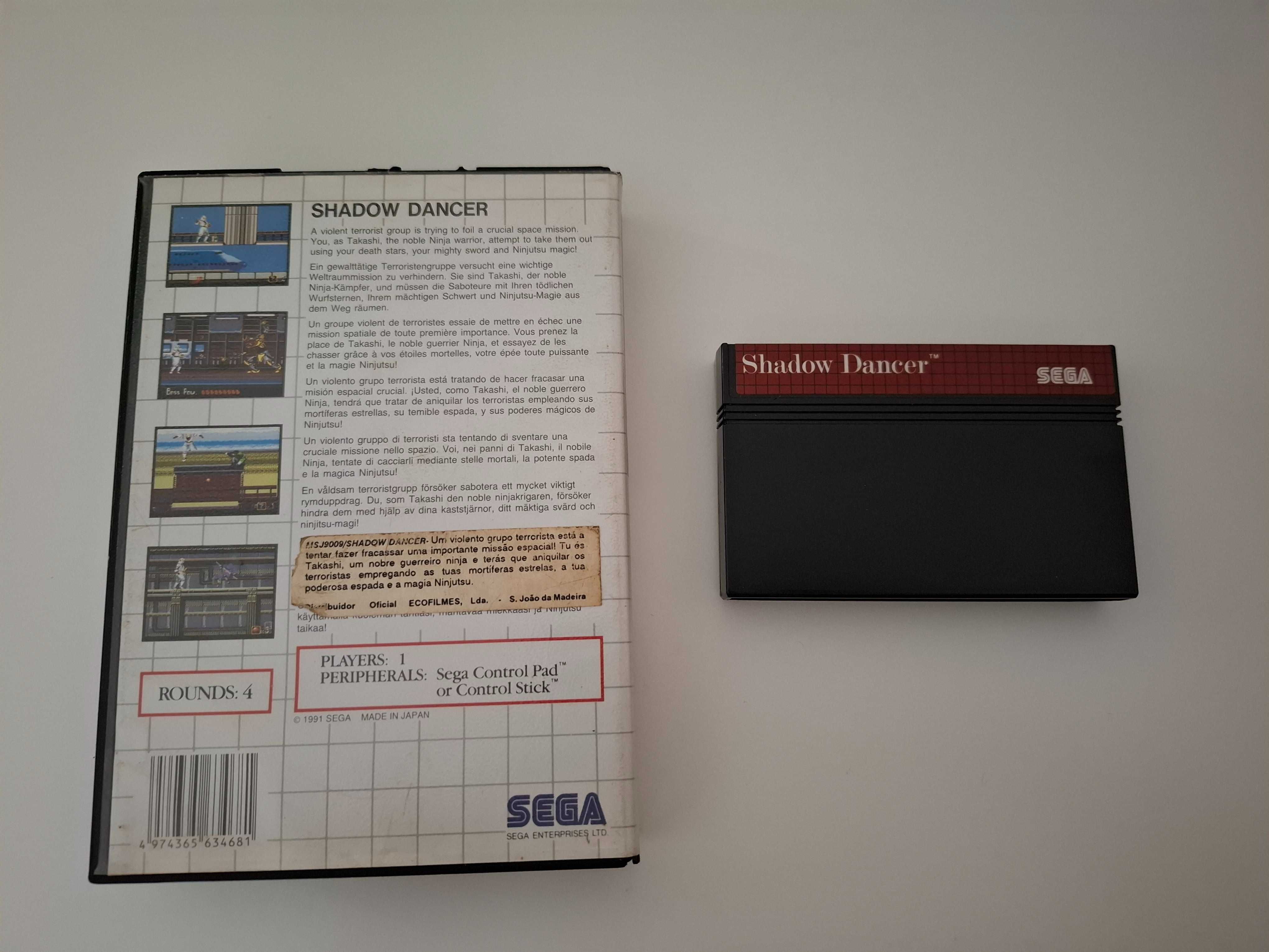 Shadow Dancer (Sega Master System)
