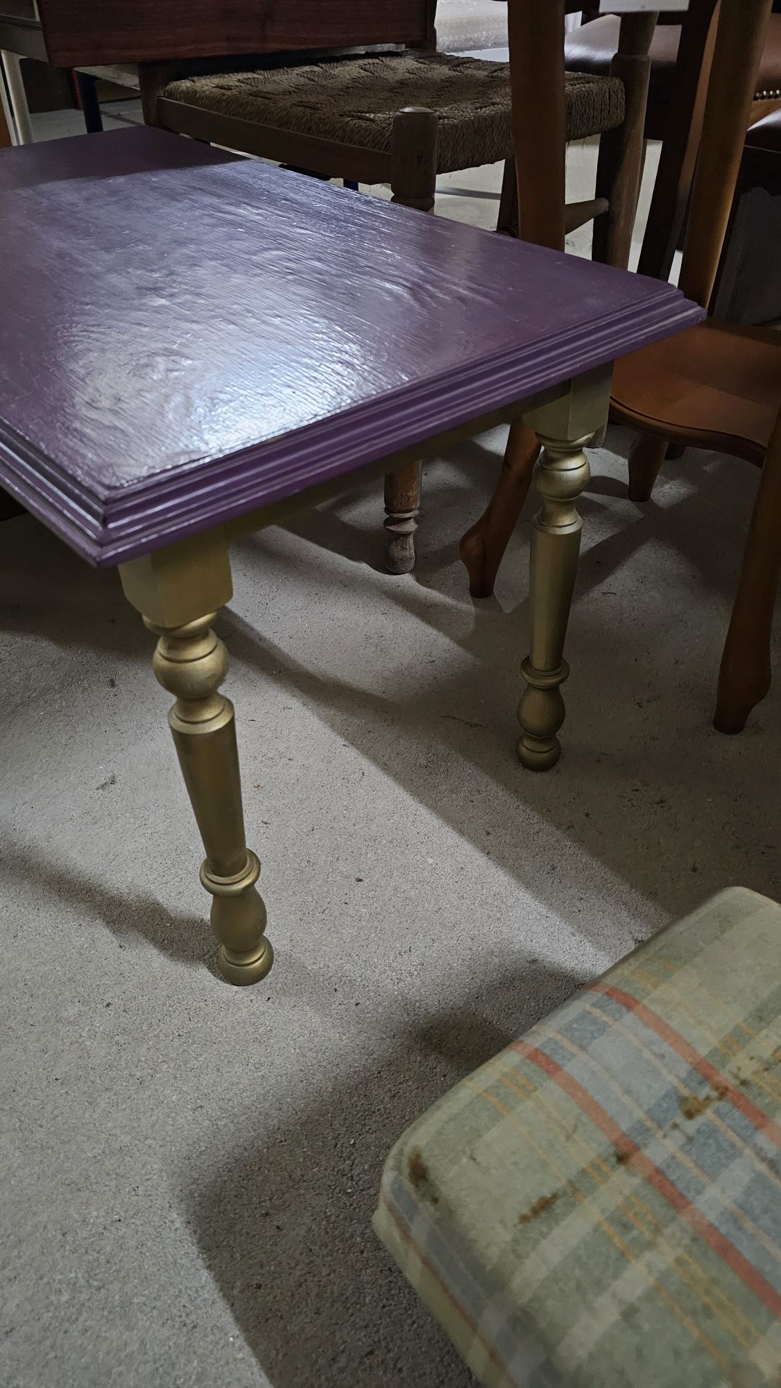 Mesa de centro recuperada